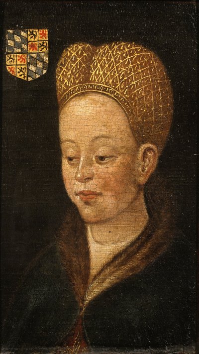 Portrait of Margaret of Bavaria by Unbekannt Unbekannt